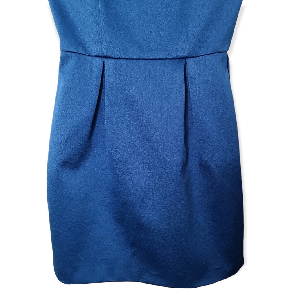 Topshop Scoop Cross Strap Back Prom Dress - Picture 4 of 9